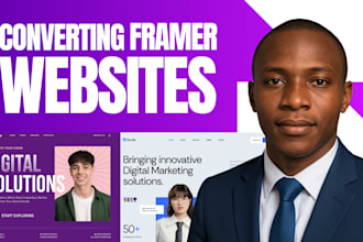 build webflow website, design or develop webflow landing page, figma to webflow