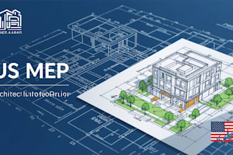 us mep drawings USA commercial architecture, autocad and landscape design