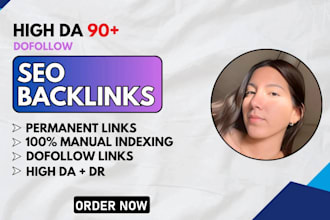 get niche relevant high da dofollow backlinks for SEO