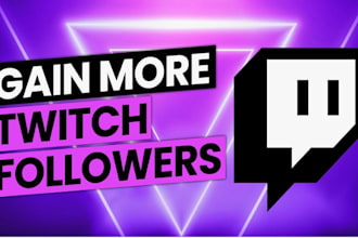 grow your twitch channel by getting organic viewers and followers