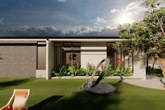 create architectural exterior renders