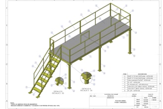 diseñaré modelos 3d y planos 2d para fabricación en solidworks o inventor