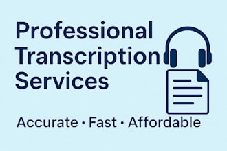 transcribe audio or video to text accurately