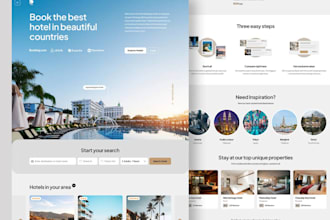 do hotel website tour vacation rental hotel booking website