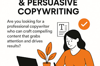 be your content writer for website copywriting or resume