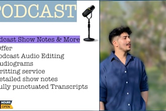 write engaging podcast show notes that boost your brand, SEO friendly