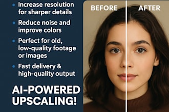 upscale your images or videos