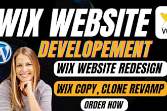 do wixify redesign wix website design wix website revamp wix website clone wix