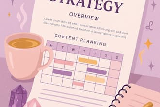 create strategic and visual content for your conscious brand