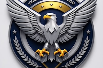 design vintage, patch, military tactical, and badge logo
