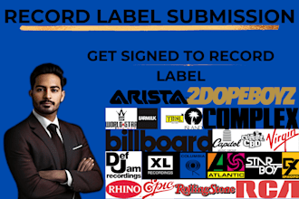 submit your music to top active record label submission managers to get signed