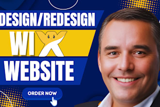 build wix website, wix redesign, wix studio, wix landing page as a wix developer