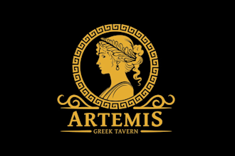 design vintage art gallery logo with unlimited revision