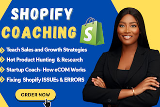 be your shopify coach, dropshipping mentor, ecommerce expert and consultant