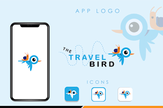 do mobile app logo or app icon design