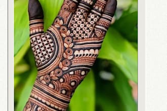 create stunning traditional and modern mehndi designs for any occasion