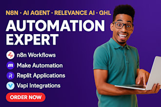 build n8n ai agent relevance ai gohighlevel n8n automation made com replit vapi