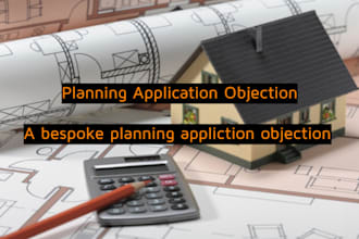 write a professional planning permission objection on your behalf