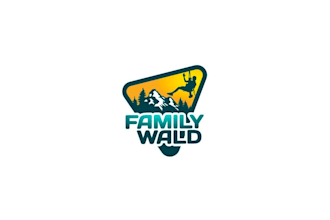 create a modern custom mountain adventure logo design