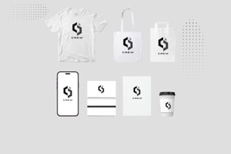 design professional logo with premium mockups for your brand