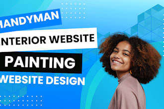 do wix, handyman website, painting website, home cleaning, interior website