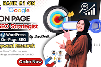 do complete on page SEO to rank your website on page 1