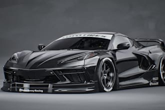 do 3d car exterior and interior model stl file body kit 3d car printing