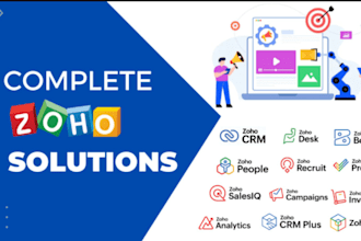 optimize zoho CRM, people, recruit, and creator workflows