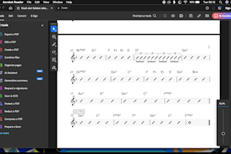 make a proper and readable music sheets