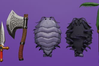 make 3d props and objects