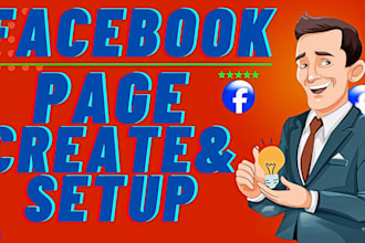 create facebook page, business page, social media page
