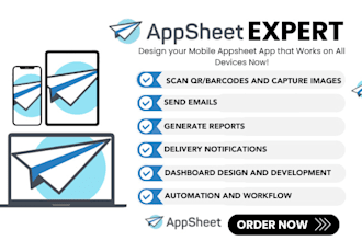 convert your google sheet or excel into mobile and web app with appsheet