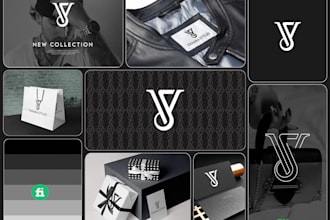 do design luxury fashion and clothing brand logo