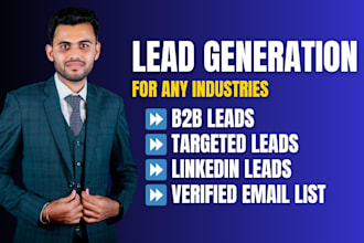 generate targeted b2b leads and build email lists for your business