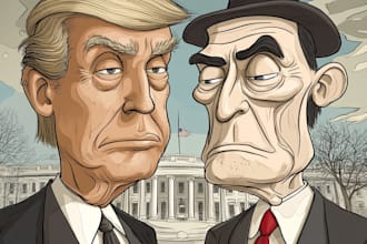 illustrate your political cartoon
