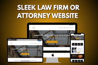 build a responsive law firm website for attorneys and notaries on wordpress