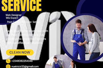 design stunning fumigation pest control cleaning website