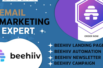 create beehiiv newsletter design landing page beehiiv ai email automation