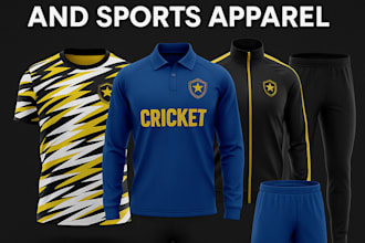 create premium 3d sports jersey and apparel designs