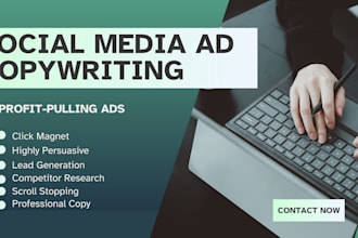 write social media ad copy that drives sales