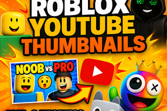 create clickable and colorful roblox thumbnails that make your channel pop