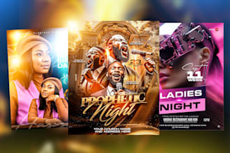 design party flyer concert flyer and poster flyer