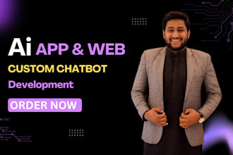 develop ai chatgtp websites or mobile app ai saas app ai chatbot ai software