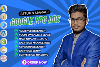 setup and manage google PPC campaigns to increase your ROI