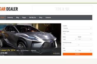 build car detailing website car dealership website car wash website on wordpress