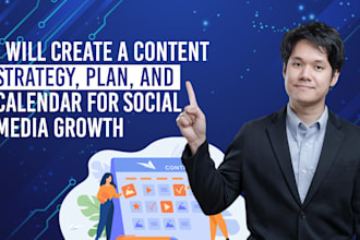 create a content strategy for social media growth
