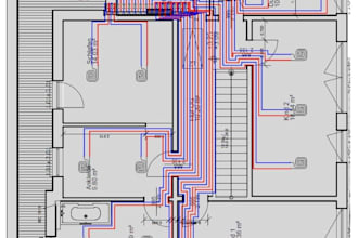 design electrical plans, power layouts, lighting systems, and mep drawing