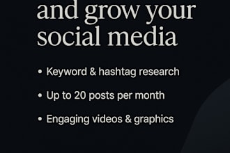 professional instagram content and a growth plan for your brand