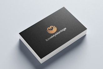 create a minimalist luxury marriage brand logo design