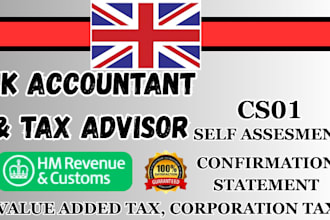 file UK vat returns corporation return ct600 confirmation statement and sa100